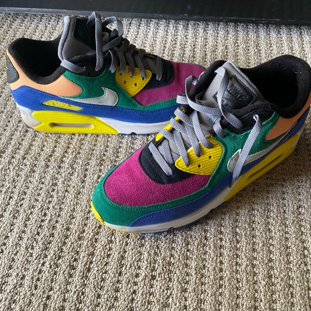Nike Mens Multicolor Air Max 90 Viotech